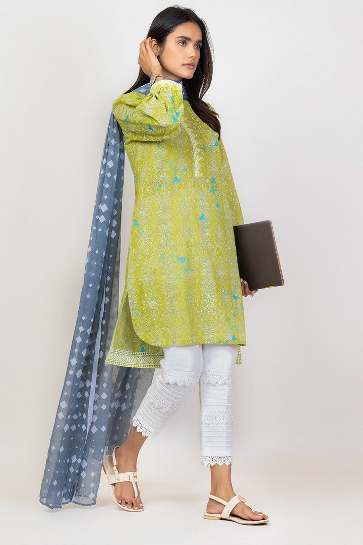 2 Pc Printed Lawn Outfit