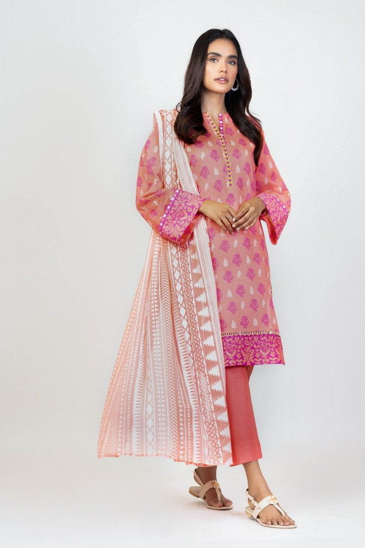 2 Pc Printed Lawn Outfit