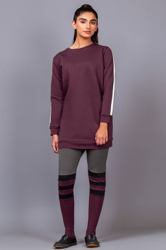 Long Sleeves Fleece MAK Top