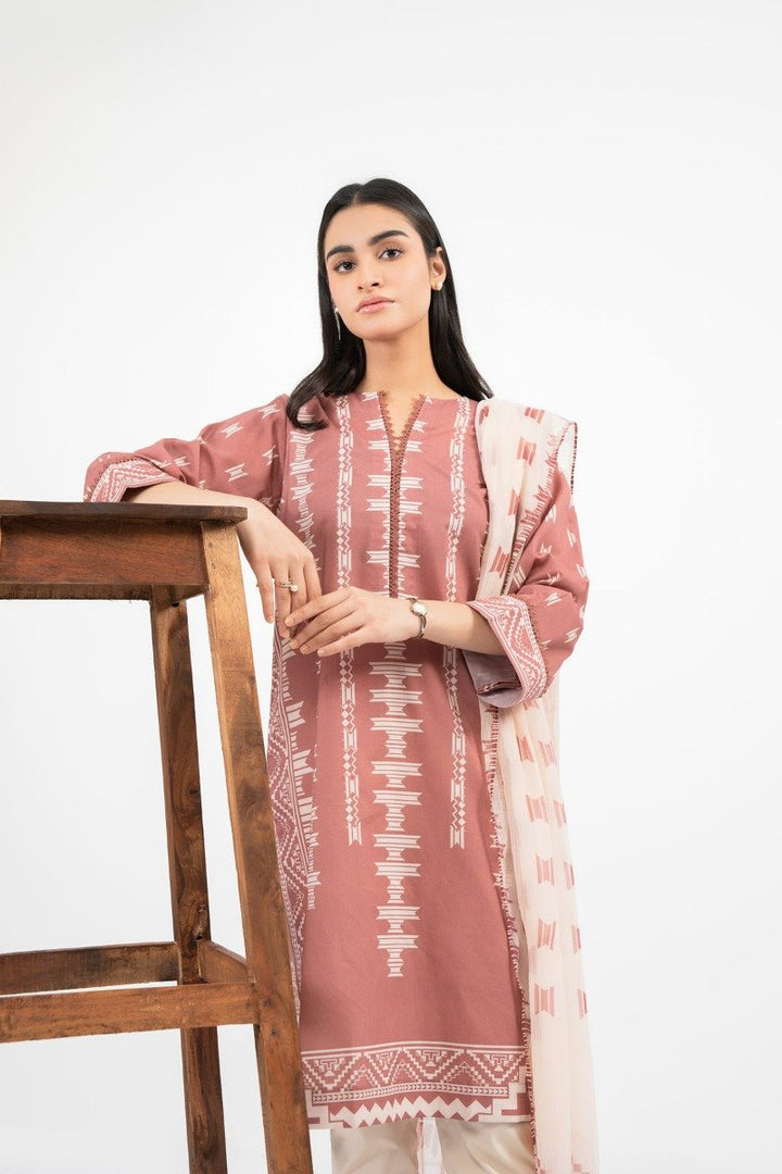 2 Pc Printed Lawn Outfit